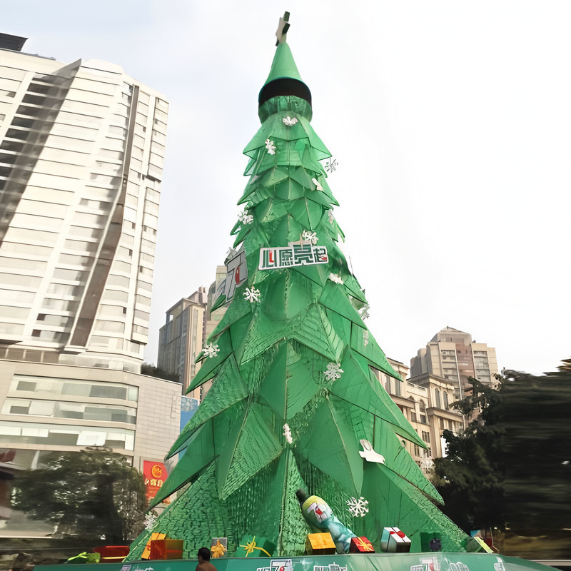 Giant Customizable Christmas Tree Decorations for Outdoor Holiday Decorations