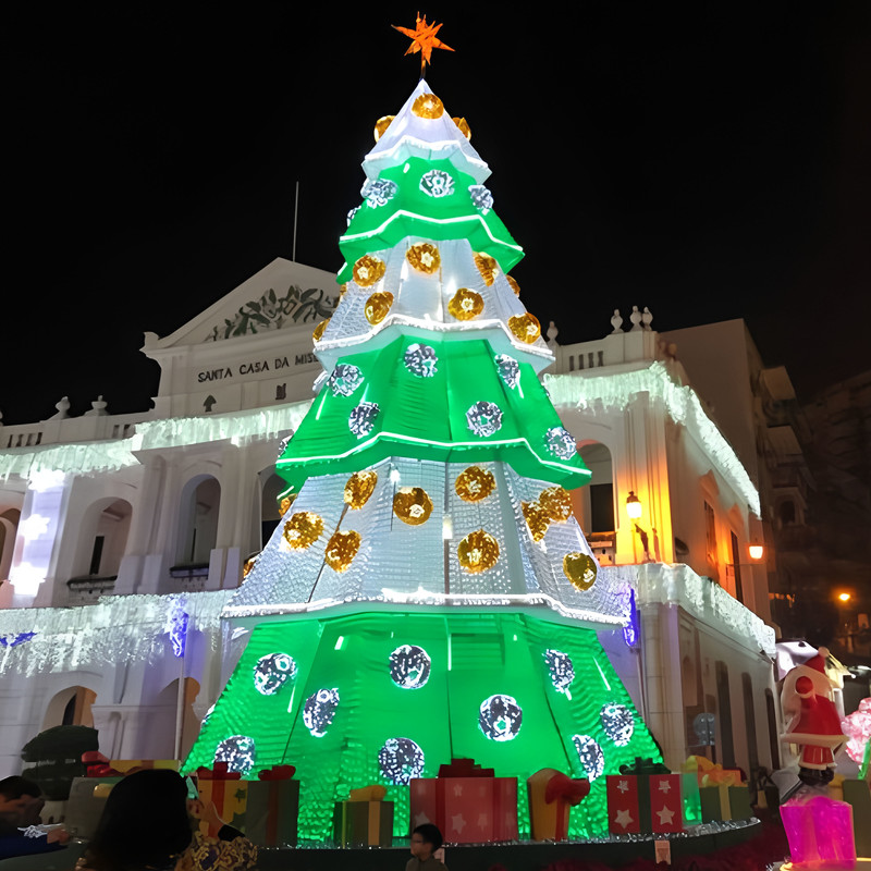 Large Christmas Tree LED Holiday Lights Decoration for Mall New Year