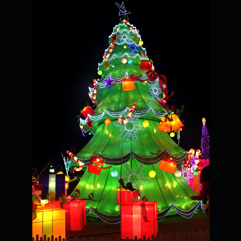 Giant Outdoor LED Christmas Tree Lights for Holiday Decorations, Mall Ornamentation