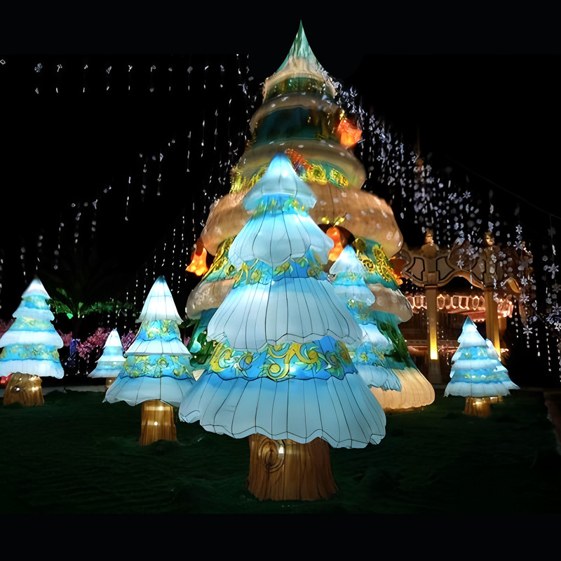Large Outdoor Christmas Tree LED Lighting for Outdoor Decorations, Shopping Mall Decor