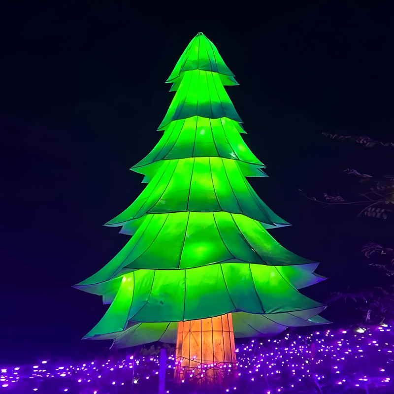 Christmas Tree LED Lanterns for Street and Outdoor Decorations