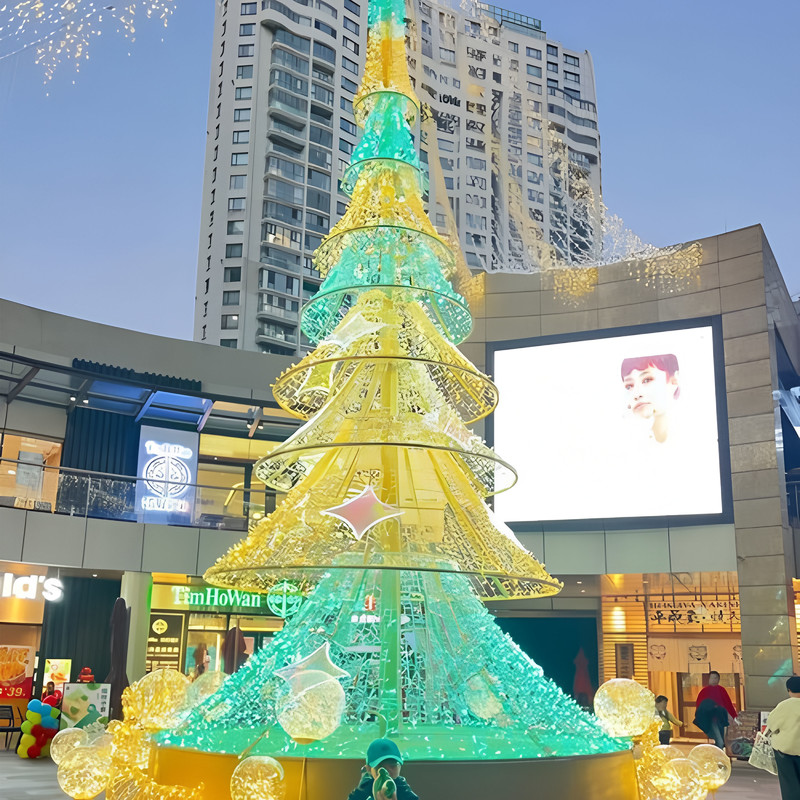 Large Christmas String Lights for Outdoor and Street Decorations