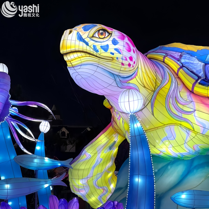 High-Quality Handmade Sea Turtle Lantern for Festival Decoration and Ramadan Decor