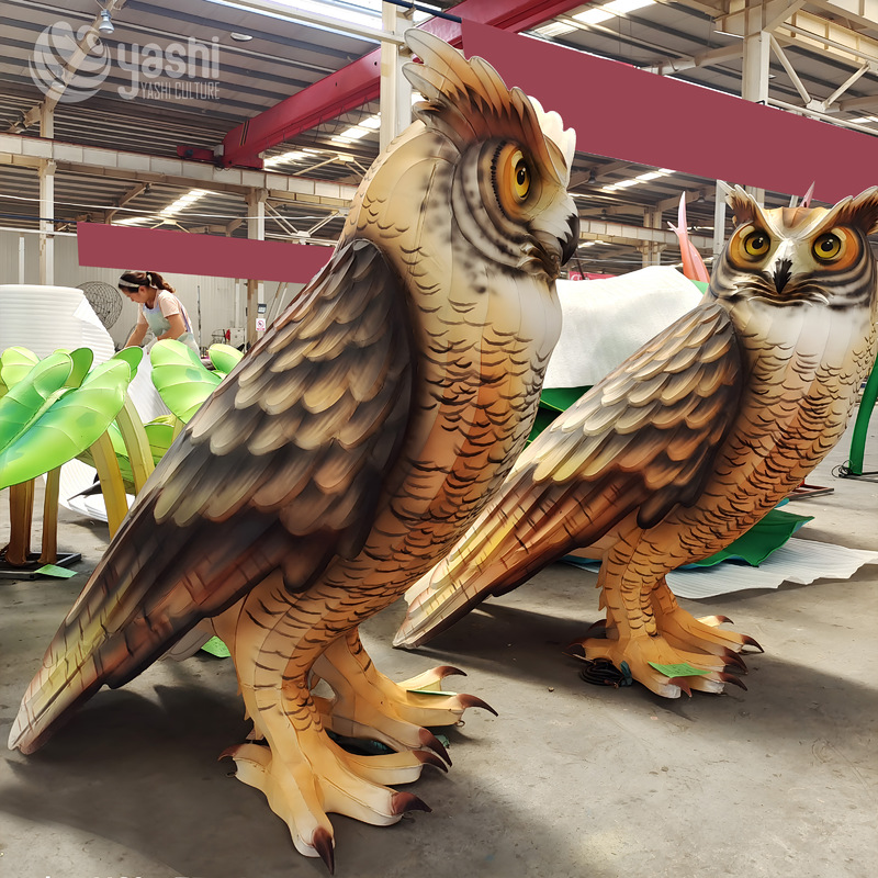 Flying Bird Animal Lanterns 200CM for Outdoor Garden Decoration