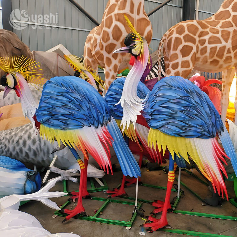 Flying Bird Animal Lanterns 200CM for Outdoor Garden Decoration