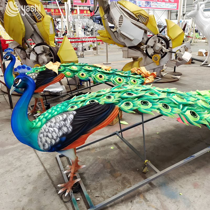 Flying Bird Animal Lanterns 200CM for Outdoor Garden Decoration