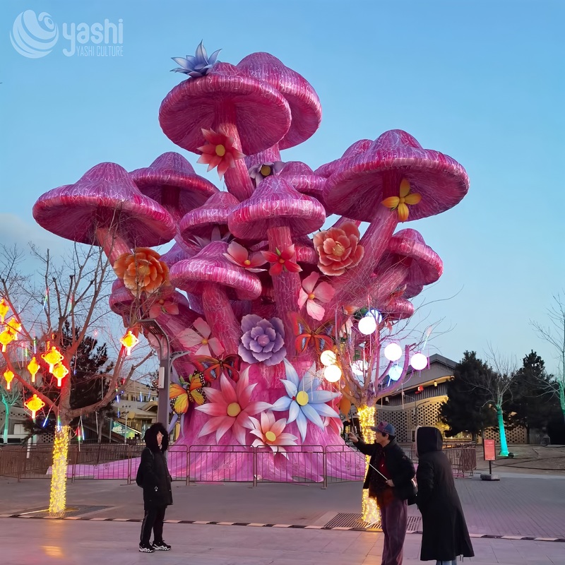 屋外ライトショーとクリスマスの装飾用大型LED中国ランタン