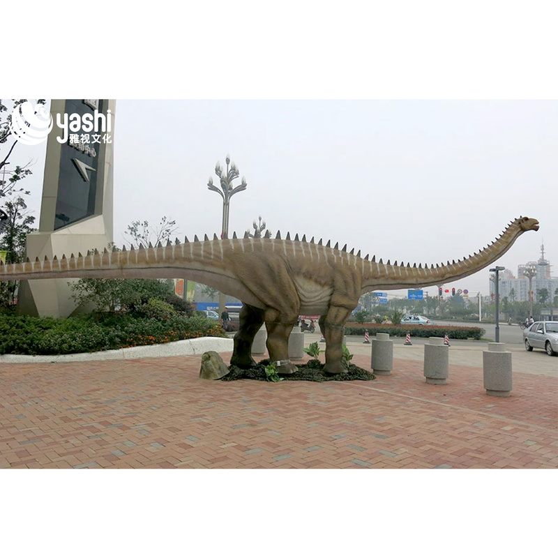 Реалистичные большие аниматронные динозавры для катания, настраиваемые для украшения парка
