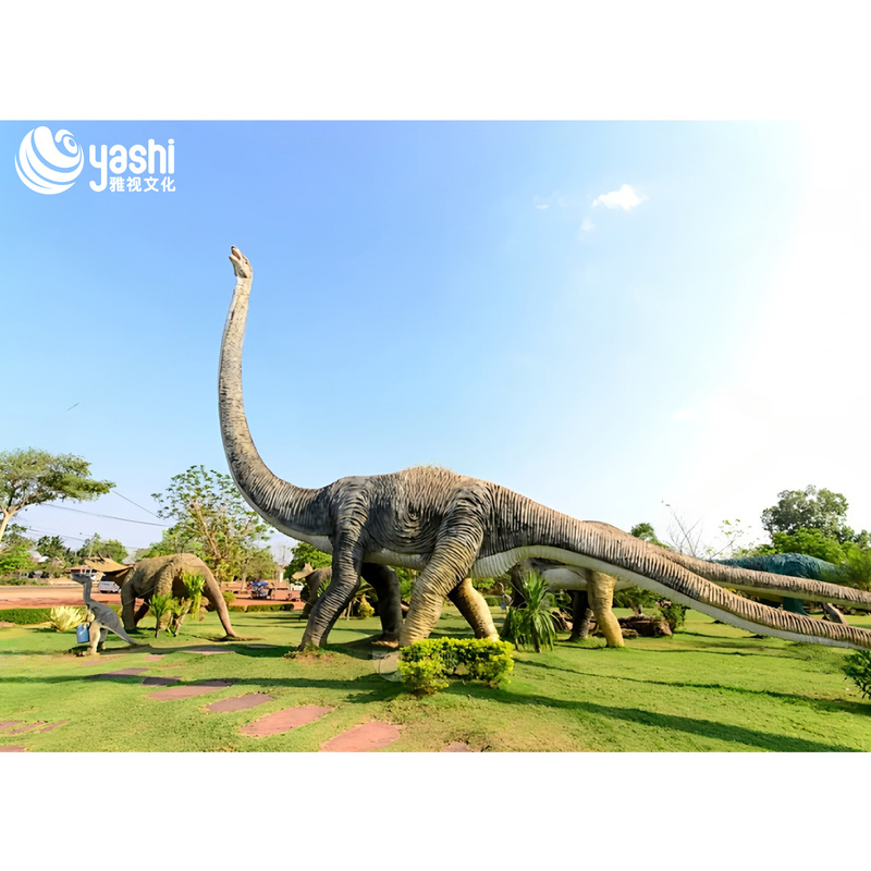 Реалистичные большие аниматронные динозавры для катания, настраиваемые для украшения парка