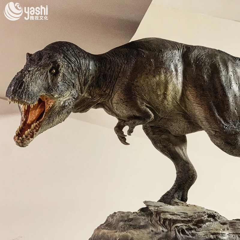 Mô hình T Rex hoạt hình thực tế có thể tùy chỉnh cho trang trí công viên khủng long