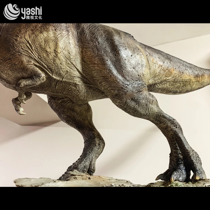 Mô hình T Rex hoạt hình thực tế có thể tùy chỉnh cho trang trí công viên khủng long