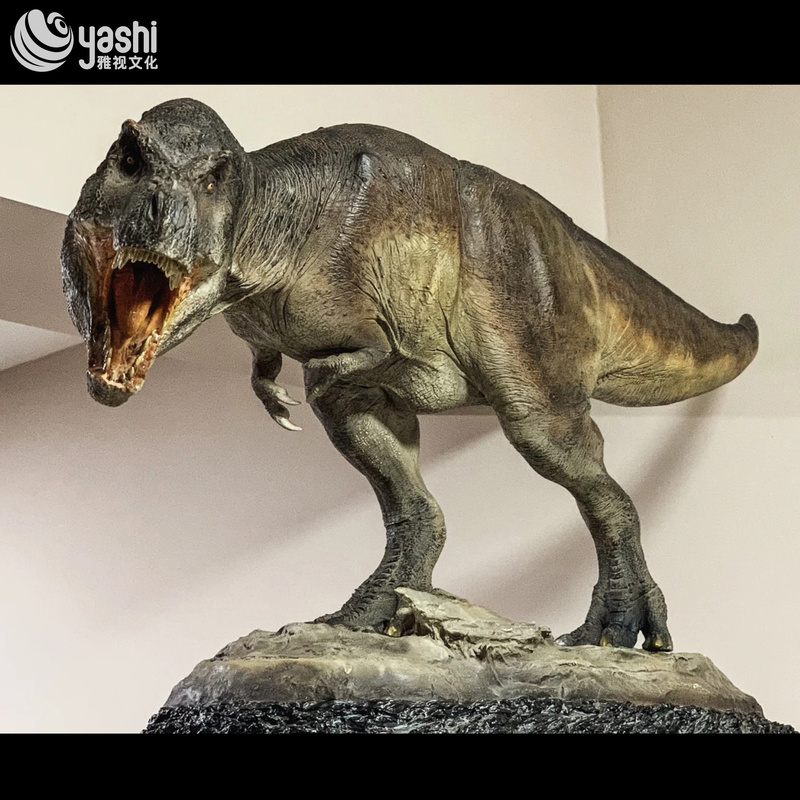 Mô hình T Rex hoạt hình thực tế có thể tùy chỉnh cho trang trí công viên khủng long