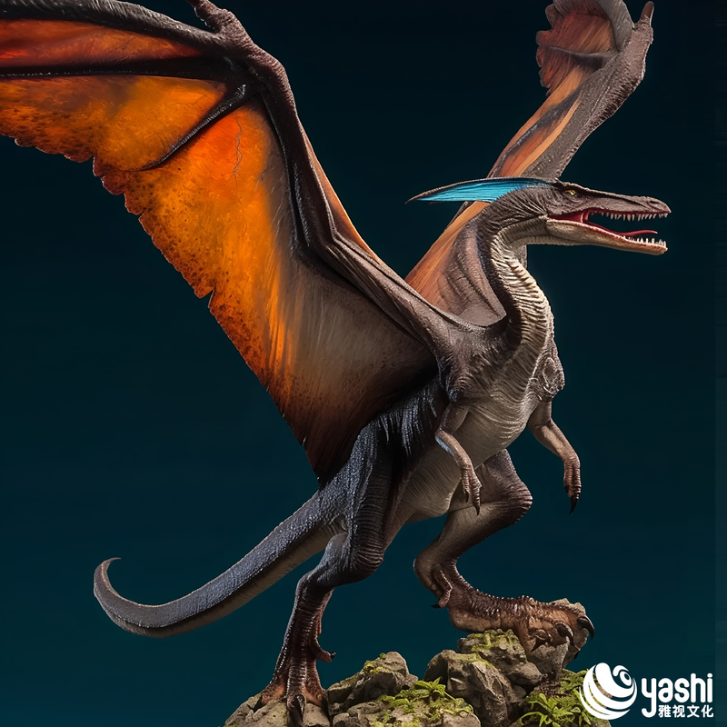 Mô hình hoạt hình khủng long thực tế và điêu khắc rồng cho trang trí công viên giải trí