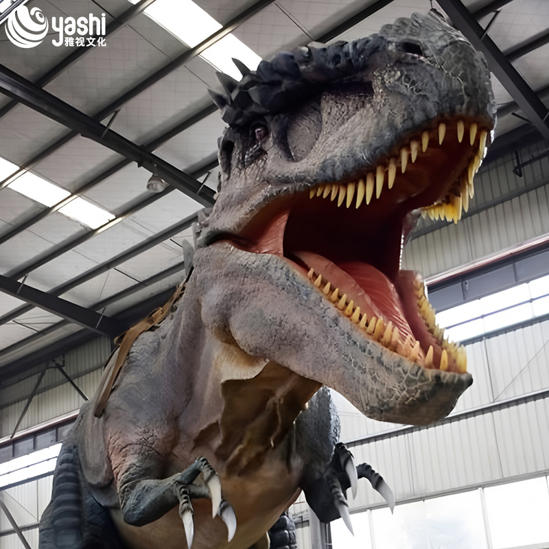 Mô hình khủng long hoạt hình chân thực để trang trí công viên giải trí