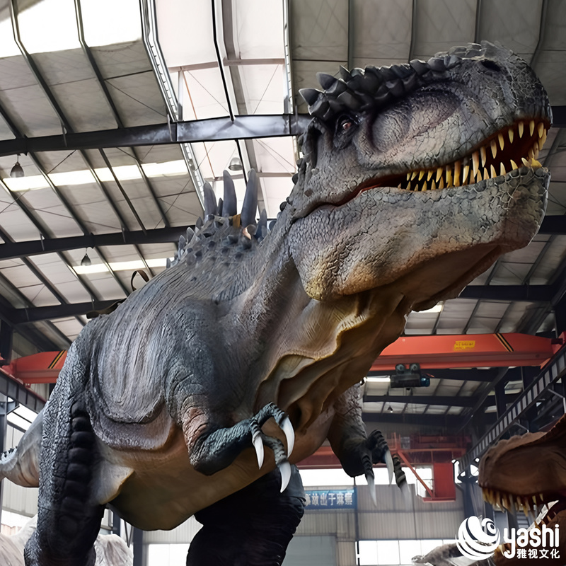Mô hình khủng long hoạt hình chân thực để trang trí công viên giải trí