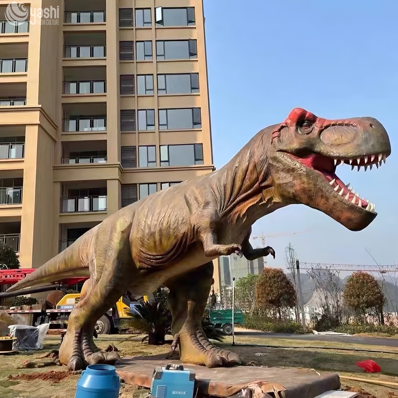 Mô hình điêu khắc khủng long chân thực, có thể hoạt hình, dùng cho triển lãm và diễu hành ngoài trời