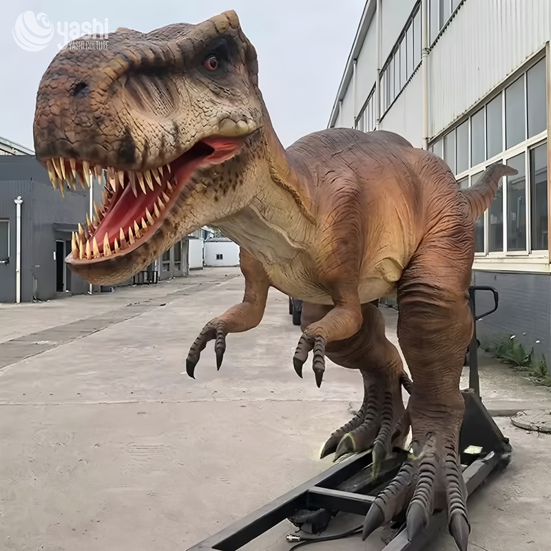 Mô hình điêu khắc khủng long chân thực, có thể hoạt hình, dùng cho triển lãm và diễu hành ngoài trời