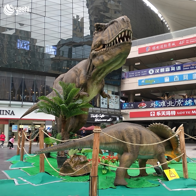 Mô hình điêu khắc khủng long chân thực, có thể hoạt hình, dùng cho triển lãm và diễu hành ngoài trời