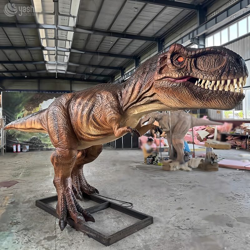 Mô hình điêu khắc khủng long chân thực, có thể hoạt hình, dùng cho triển lãm và diễu hành ngoài trời