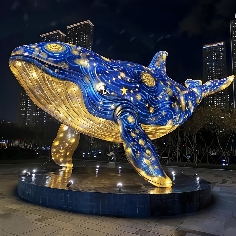 Colorful Octopus Lantern Satin Material Wire Lantern for Festivals and Celebrations