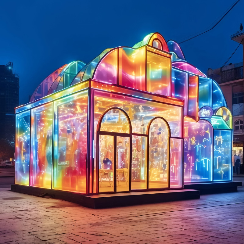 Customizable High-Quality LED Fairy Tale Home Decor for Christmas Outdoor Decorations