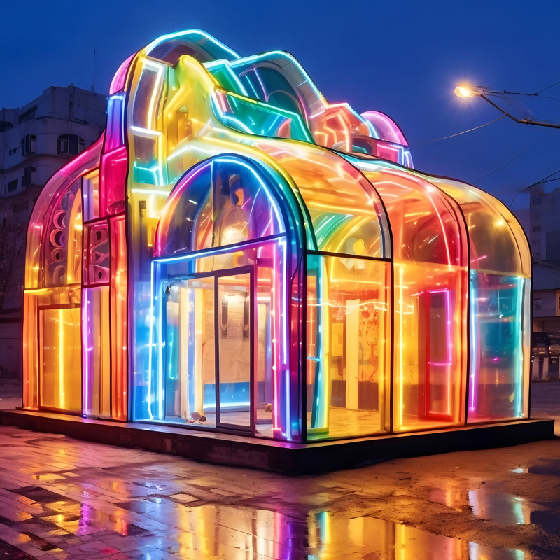 Customizable High-Quality LED Fairy Tale Home Decor for Christmas Outdoor Decorations