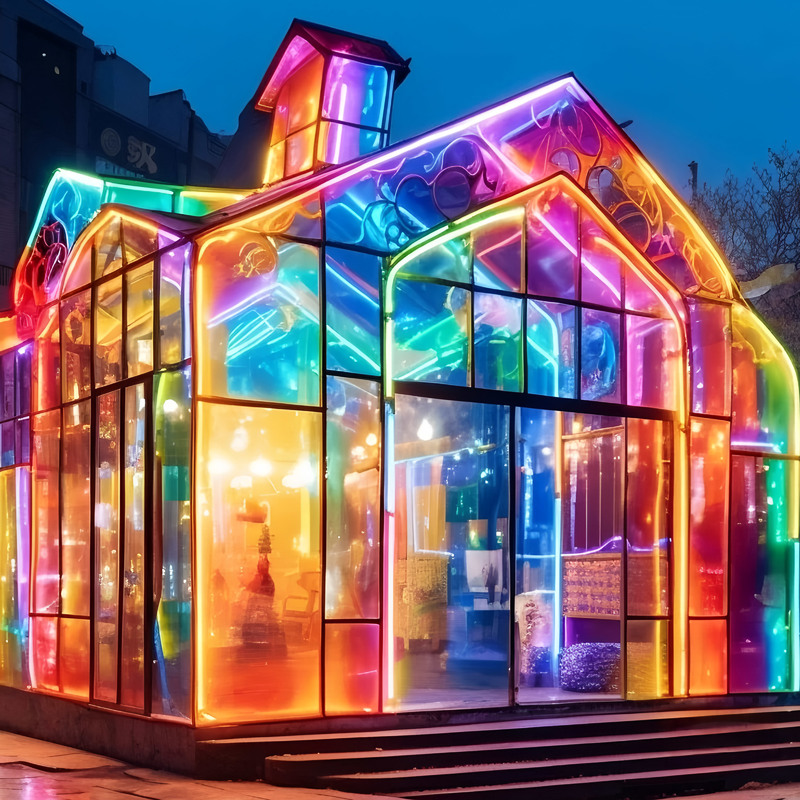 Customizable High-Quality LED Fairy Tale Home Decor for Christmas Outdoor Decorations