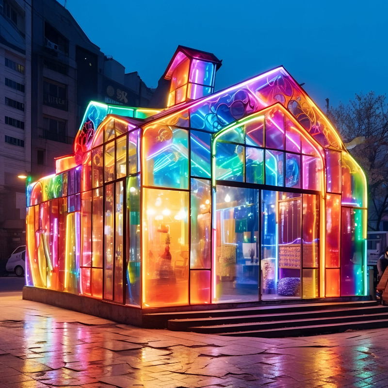 Customizable High-Quality LED Fairy Tale Home Decor for Christmas Outdoor Decorations