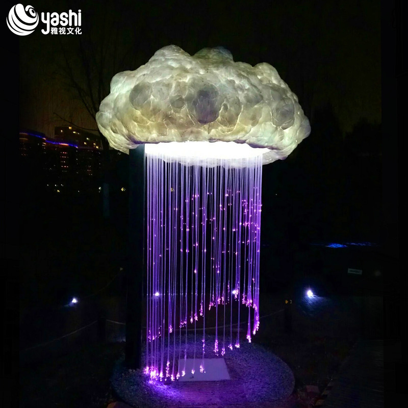 Световая скульптура с эффектом светового потока для общественных пространств, отелей и художественных выставок в торговых центрах