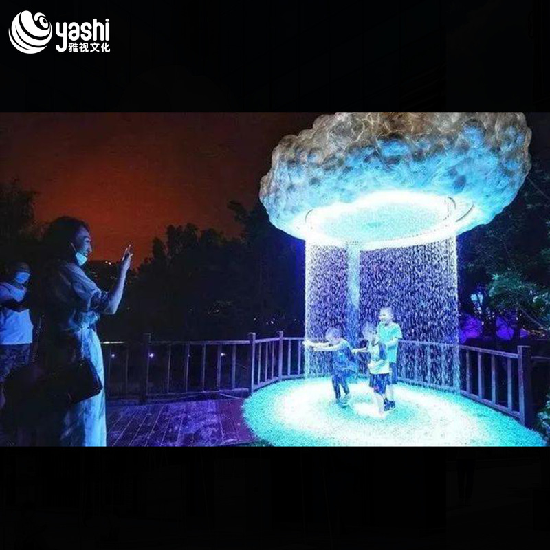 Световая скульптура с эффектом светового потока для общественных пространств, отелей и художественных выставок в торговых центрах