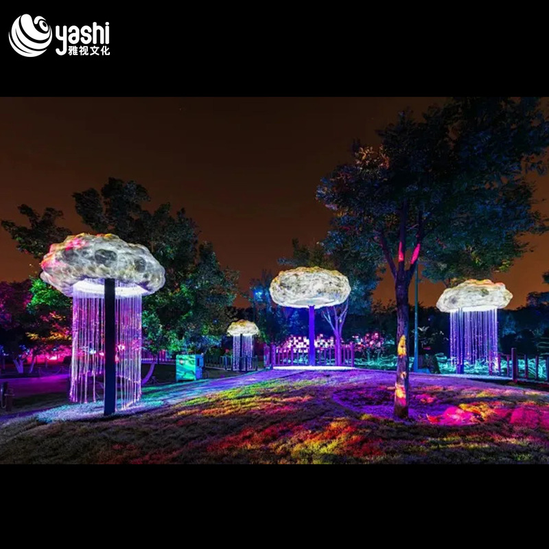 Световая скульптура с эффектом светового потока для общественных пространств, отелей и художественных выставок в торговых центрах