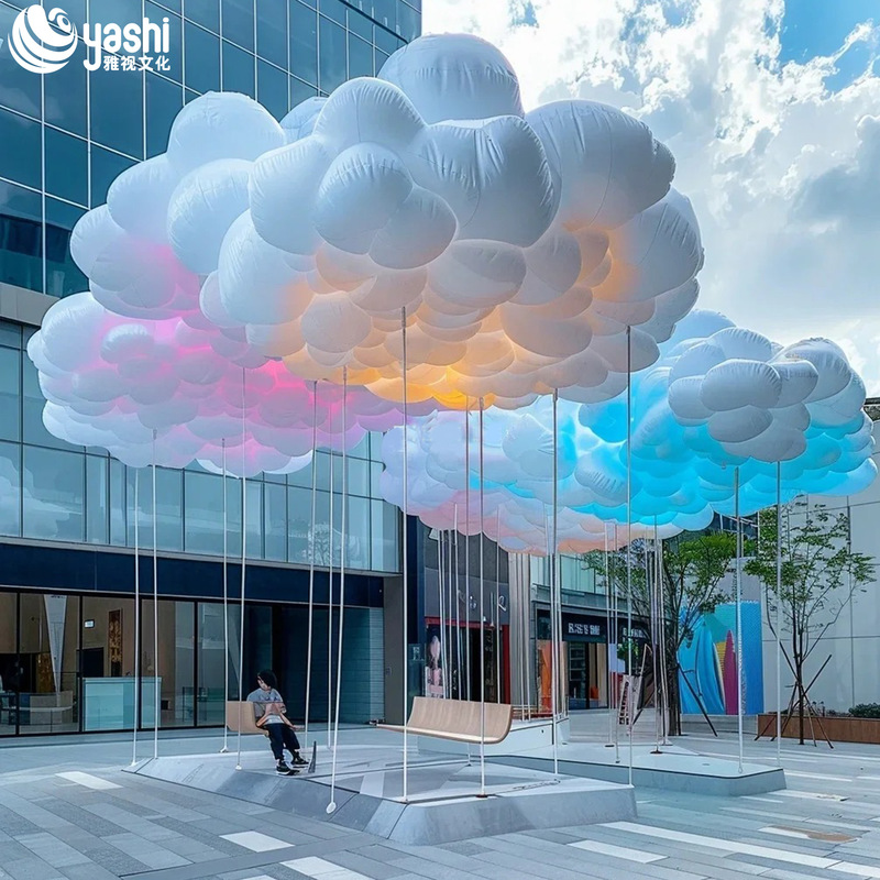 Наружное оформление светодиодные шаровые огни 220В для площади событий