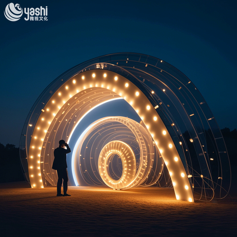 Customized Sculptural Decoration Arch Door Adjustable Size Color