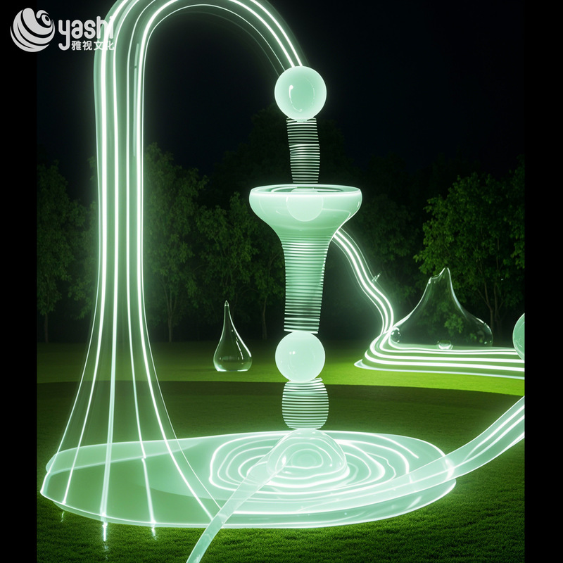 Custom Shaped Outdoor Decorative Lights for Landscaping and Events