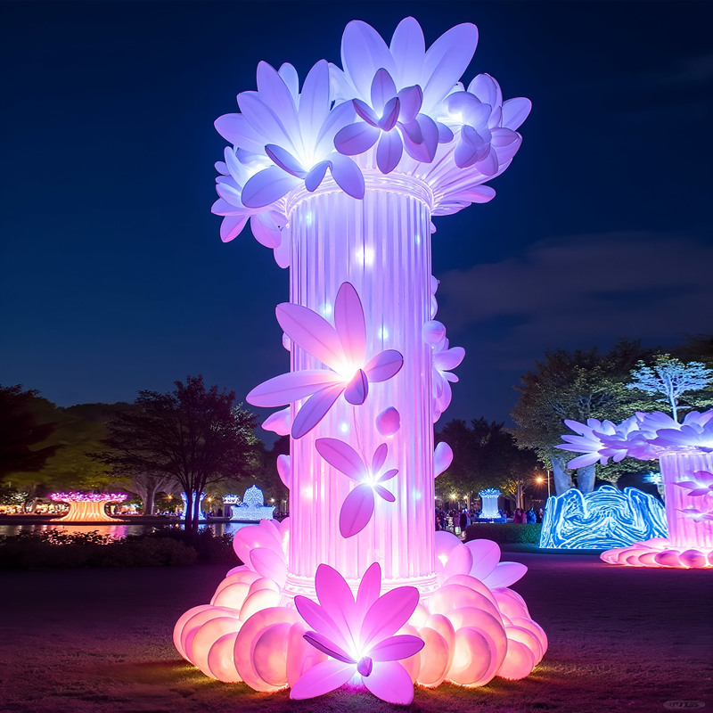 Handmade Alphabet Lanterns for Outdoor Mall Wedding Party Decoration