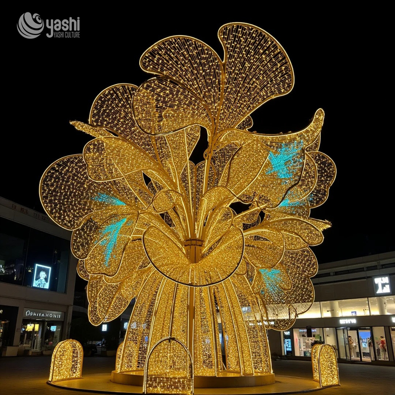 Christmas LED Lighting Fixtures 300CM - 500CM for Indoor Outdoor Street and Mall