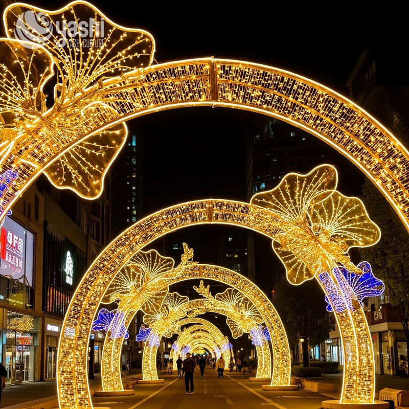 Large Archway Light Fixture Customizable For New Year Party Wedding Decor