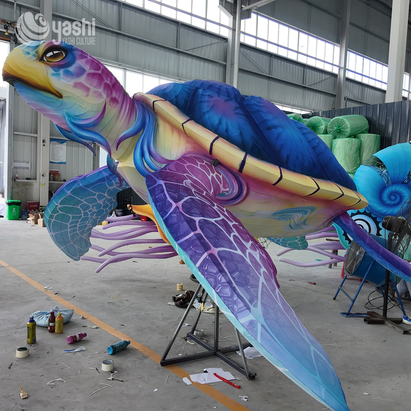 LED Sea Turtle Lantern Outdoor Decoration Lighting Waterproof 110/220V