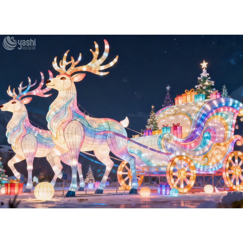 Светодиодные декоративные фонари в виде рождественской елки, произведенные крупными фабриками фонарей в Цзыгуне, для наружного и праздничного оформления