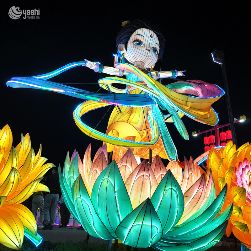 Colorful Lanterns for Lantern Festival, Fairy Lanterns, Holiday Decorations, Outdoor Decorations