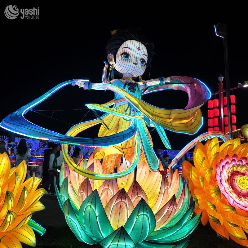 Colorful Lanterns for Lantern Festival, Fairy Lanterns, Holiday Decorations, Outdoor Decorations