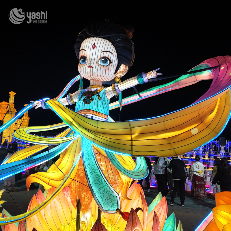 Colorful Lanterns for Lantern Festival, Fairy Lanterns, Holiday Decorations, Outdoor Decorations
