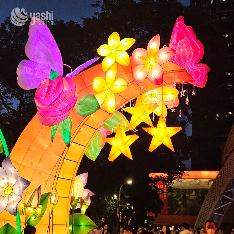 Традиционные китайские фонари для фестивалей: большое наружное освещение для фестиваля фонарей