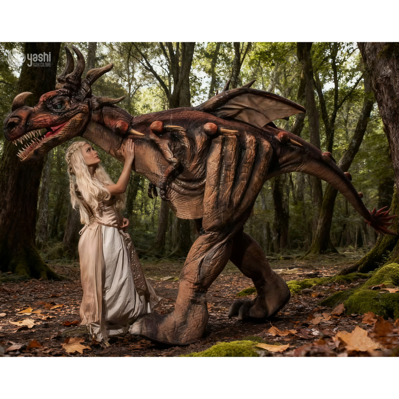 Фестиваль Силиконовый кукла динозавра с железобезопасной рамой