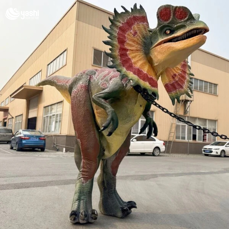 High-Quality Outdoor Performance Dinosaur Costume - Walking Dinosaur Suit, Bull Dinosaur Sculpture Outfit