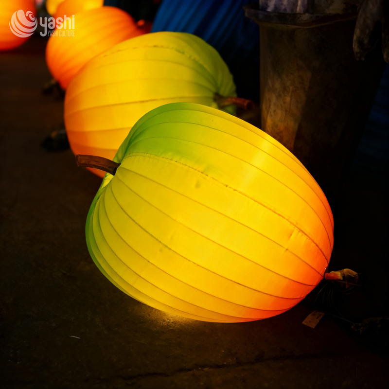 Custom Giant Durian Fruit LED Lantern, Realistic Fruit Light Sculpture for Food‑Theme Park & Festival Exhibition