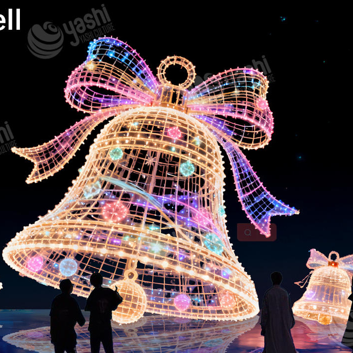 Custom Giant Christmas Stocking Wireframe LED Light Sculpture, Outdoor Waterproof Light Ornament for Mall Plaza Holiday Decor