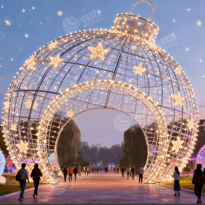 Customizable Size and Color Christmas Stocking LED Lights for Outdoor Christmas Decorations