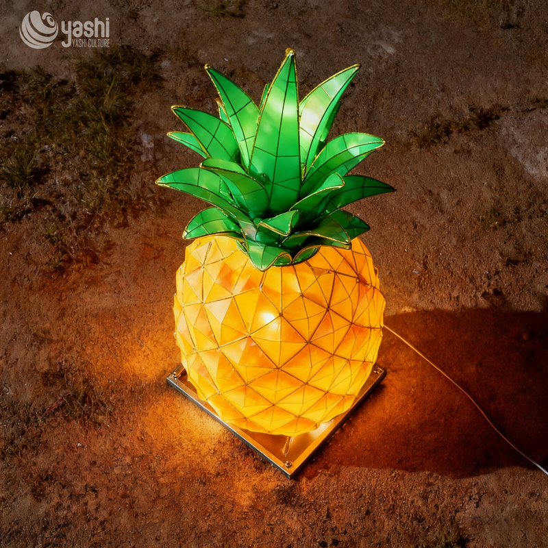 Fruit-shaped Lanterns Made by Zigong Lantern Manufacturers, for Outdoor Decoration