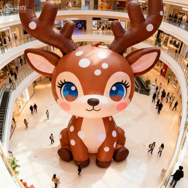 Giant Cartoon Animal Inflatable Model for Mall Zoo Party Decorations